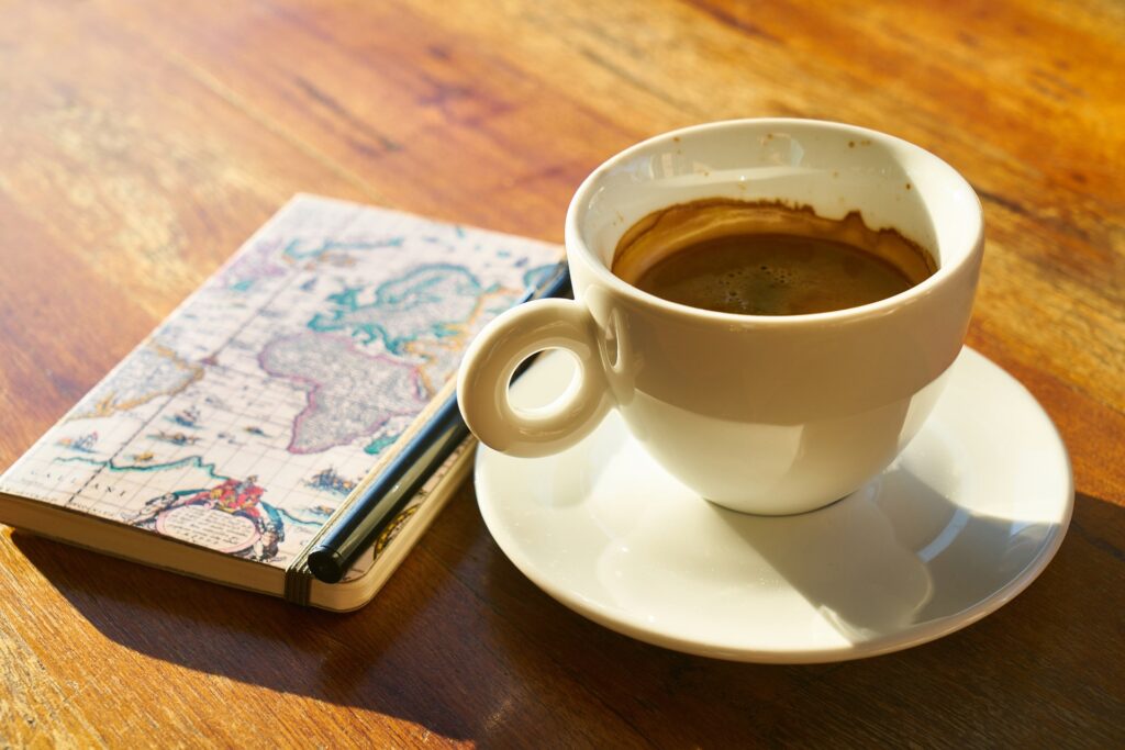 Morgenseiten: Kaffee und Texten gegen die Schreibblockade. Quelle https://pixabay.com/de/photos/kaffee-koffein-tasse-cafe-2238108/